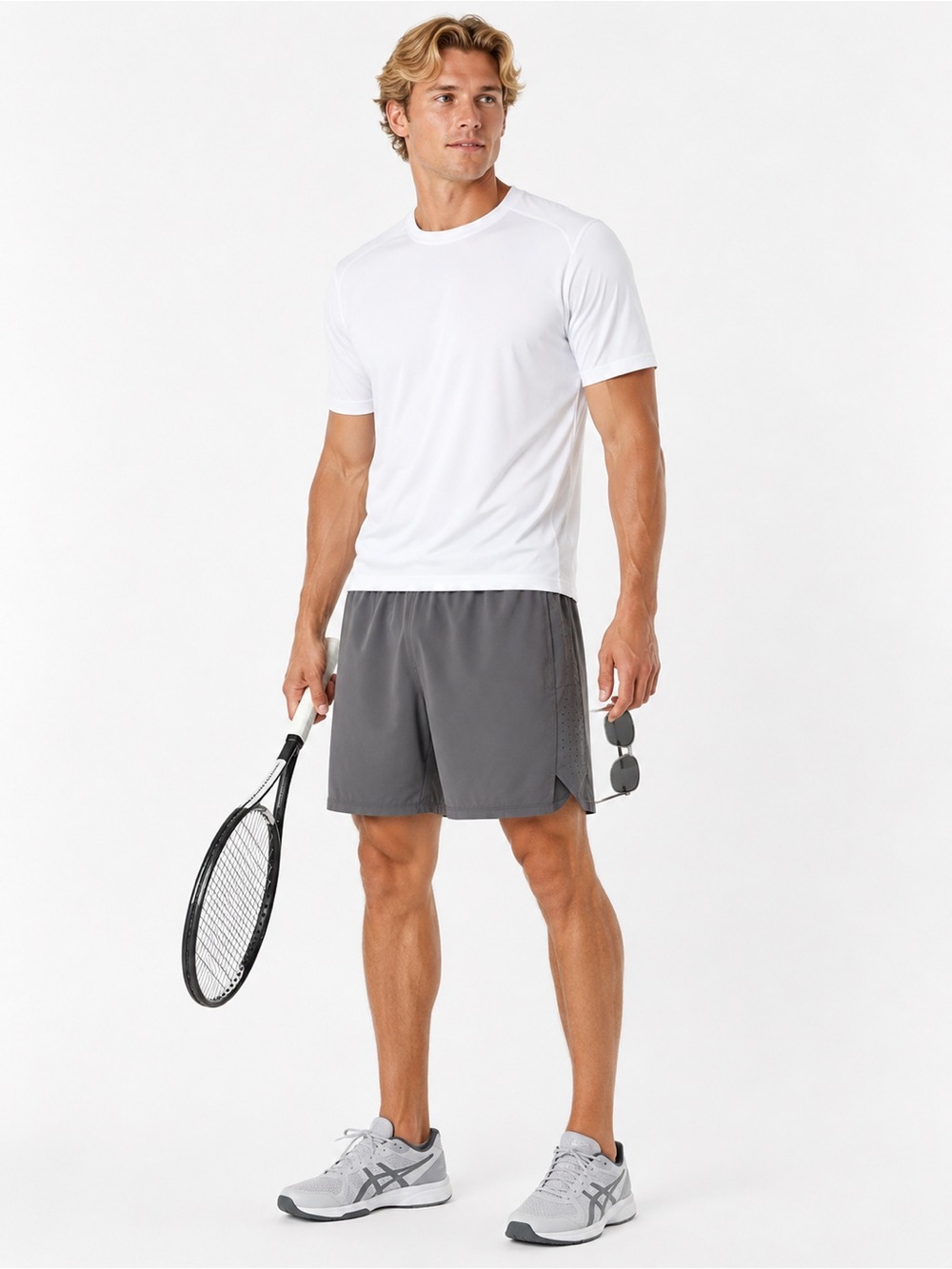 all in motion Dry-Fit Gray Athletic Performance Shorts